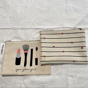 Set of 2 Make Up Bags